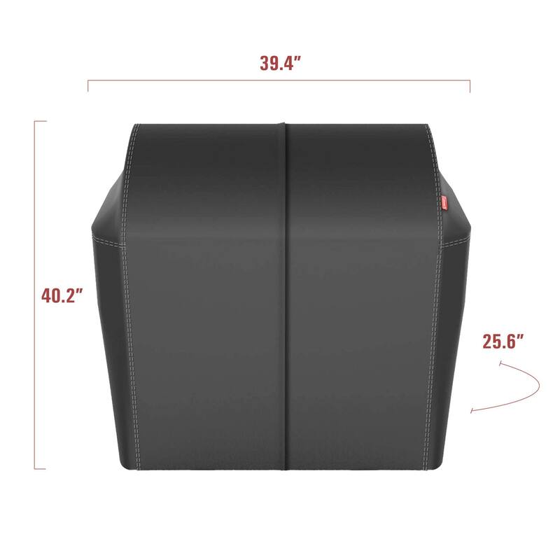 Coleman Revolution Heavy-Dual Cover for 3-Burner Dual Fuel BBQ Grill, Black - N/A