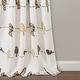 preview thumbnail 3 of 6, Lush Decor Rowley Birds Room Darkening Curtain Panel Pair