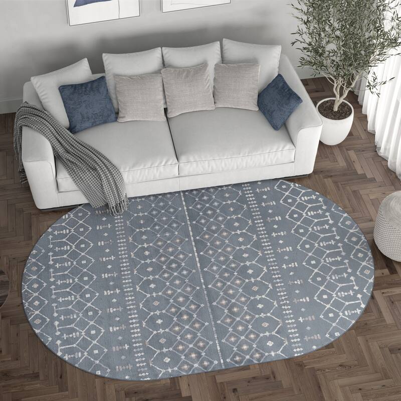 Carrington Transitional Geometric Indoor Area Rug