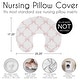 preview thumbnail 6 of 4, Sweet Jojo Designs Pink Bows Girl 100% Cotton Muslin Nursing Pillow Cover Case - Elegant Bow for the Ballerina Ballet Collection
