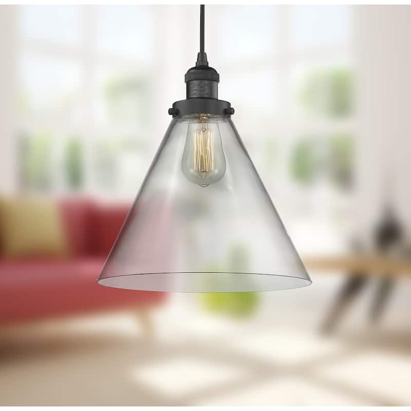 Innovations Lighting X-Large Cone Single Light 12" Wide Pendant
