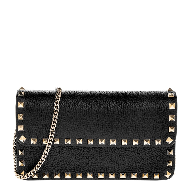 Valentino Rockstud Chain Pouch