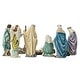 preview thumbnail 18 of 77, Glitzhome 12pcs Resin Christmas Multi/ Blue/ Ivory Nativity Figurines Set