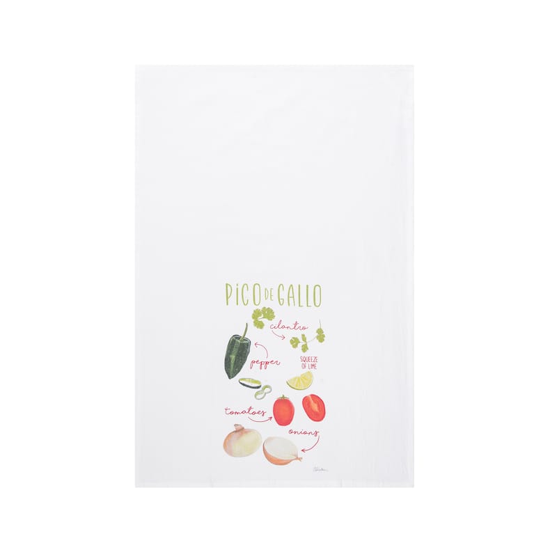 Margarita Guac & Pico Towel S/3