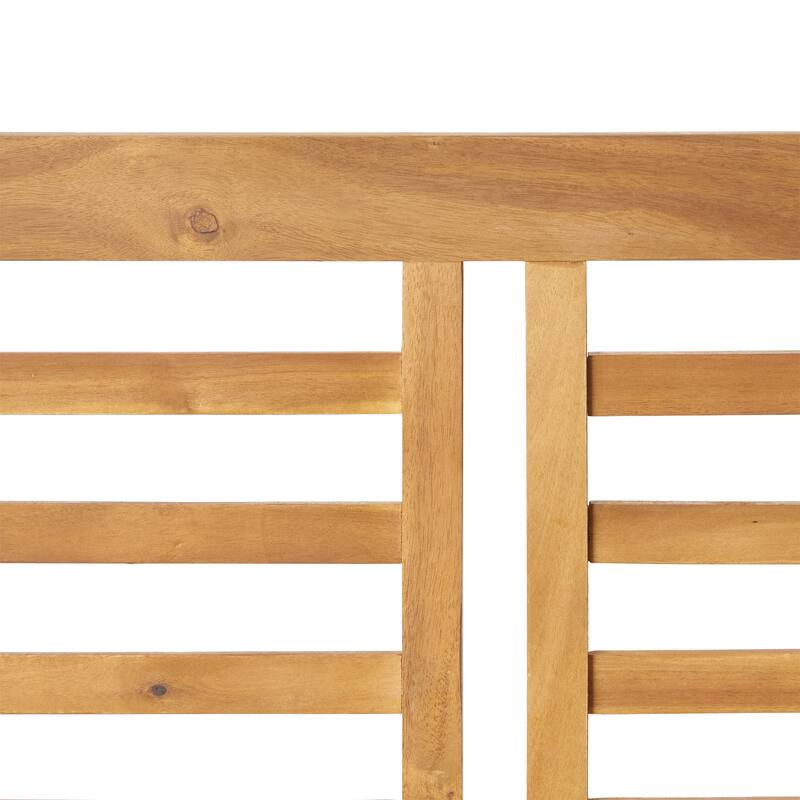 Caydon Outdoor Acacia Wood 8-seater Chat Set by Christopher Knight Home