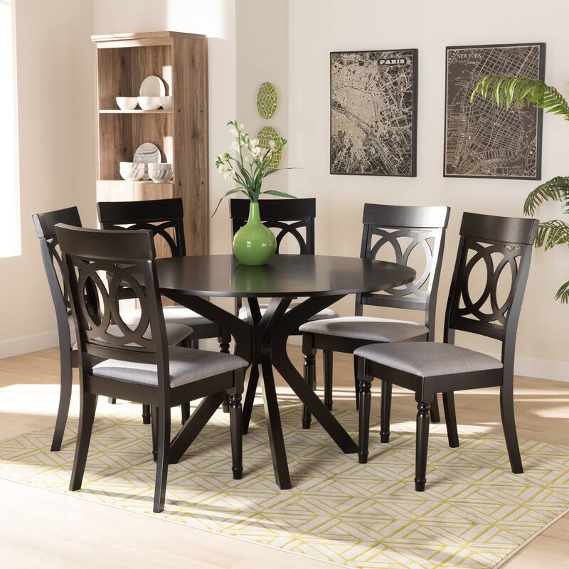Jessie Modern and Contemporary 7-Piece Dining Set