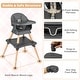 preview thumbnail 6 of 16, Costway 9-in-1 Kids Table & Chair Set with Solid Wood Legs, Removable