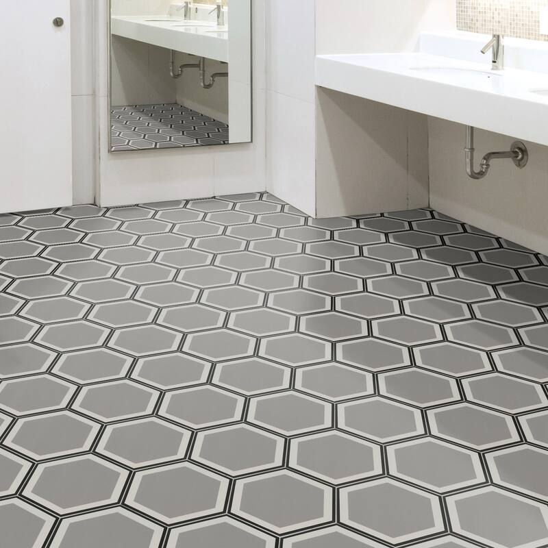 Ackland AKNPTVOY9X10M-CA Voyage - 9" x 10" Porcelain Solid Floor and