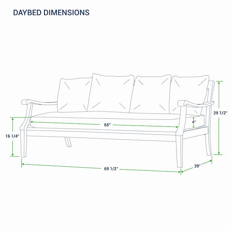 Cambridge Casual Robin 4-piece Teak Wood Patio Conversation Set