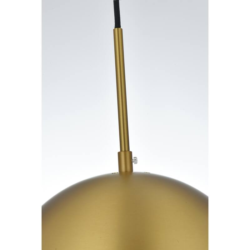 1-Light Pendant with 10 inch Clear Glass