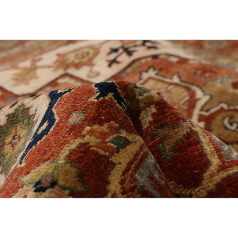 ECARPETGALLERY Hand-knotted Jules Sultane Cream Wool Rug - 9'9 x 13'7