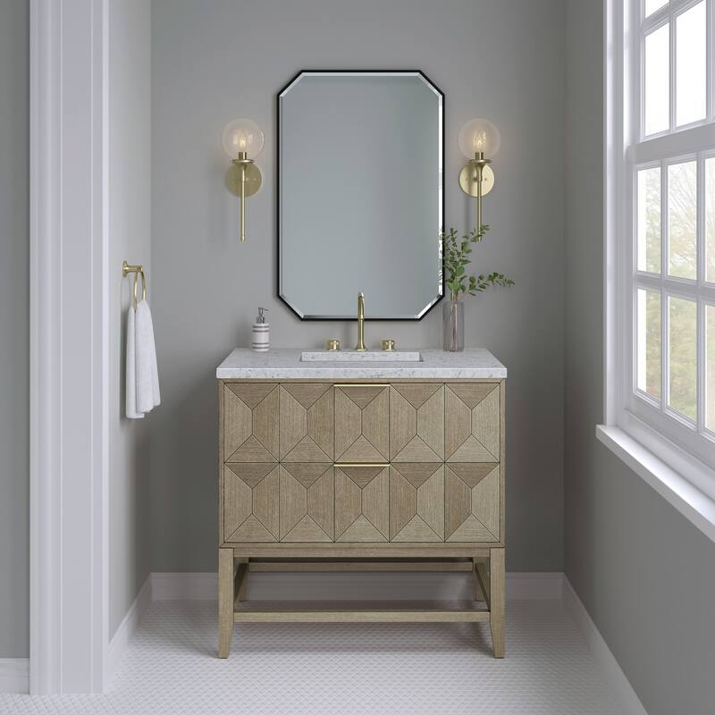 James Martin Vanities D100-V36-3EJP Emmeline 36" Free Standing Single