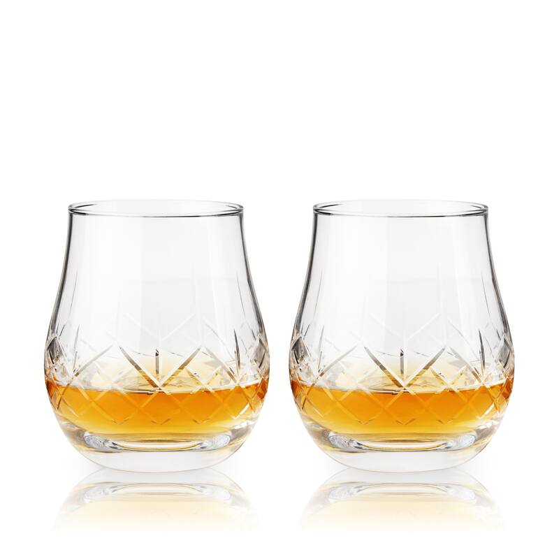 Admiral Heavyweight Bourbon Glasses by Viski