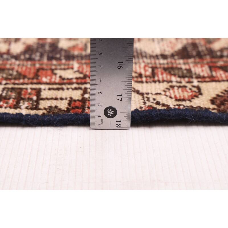 ECARPETGALLERY Hand-knotted Antalya Vintage Dark Copper Wool Rug - 3'6 x 5'11