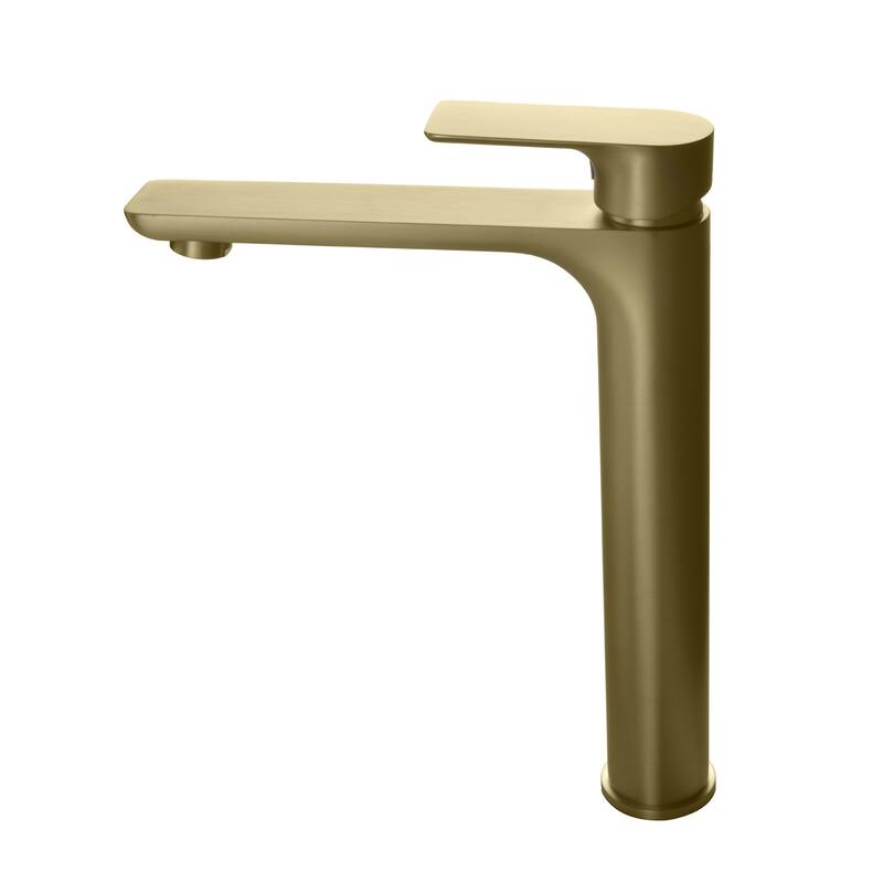 Modern High Arc Single Handle Bathroom Faucet