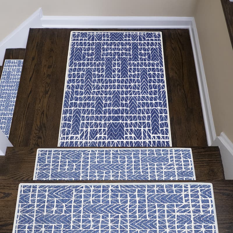 Sussexhome Heavy Duty Ultra Thin Non Slip Washable Cotton Indoor Rug - 2' x 3'