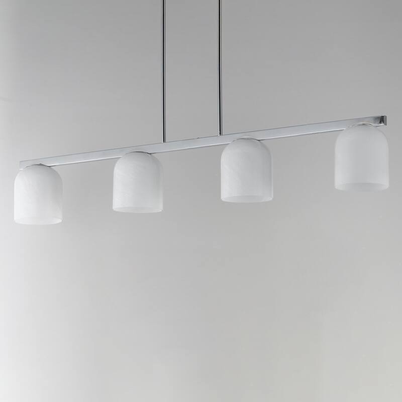 Maxim 21236 Scoop 4 Light 46" Wide Linear Pendant
