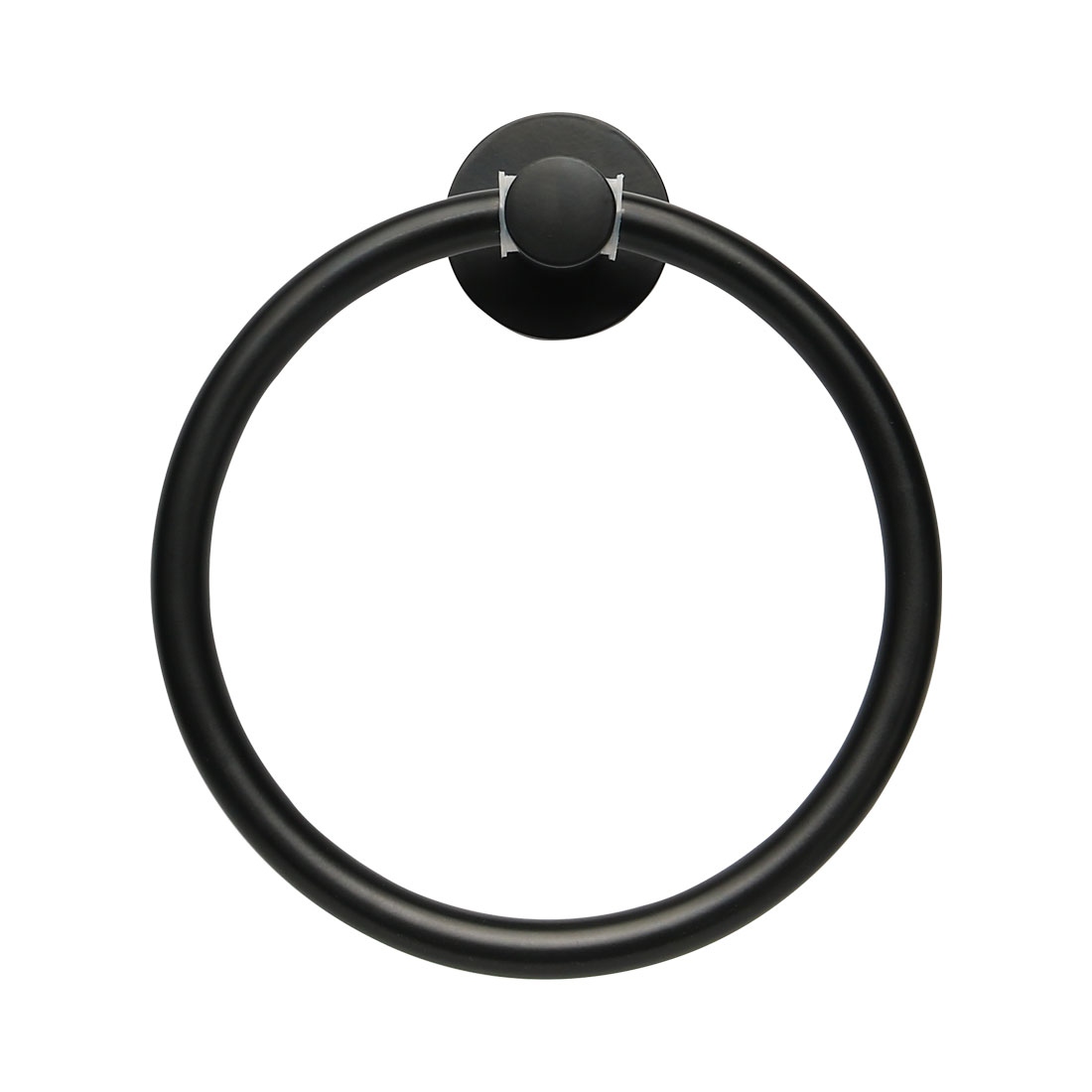 Black round online towel holder