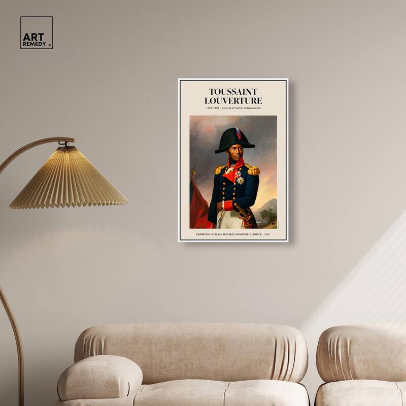 Toussant Louverture Canvas by Art Remedy