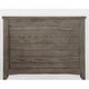 preview thumbnail 14 of 12, Furniture of America Lanister 2-Piece Wood Wire-Brushed Warm Grey Kids Panel Bed and Nightstand Set with Trundle