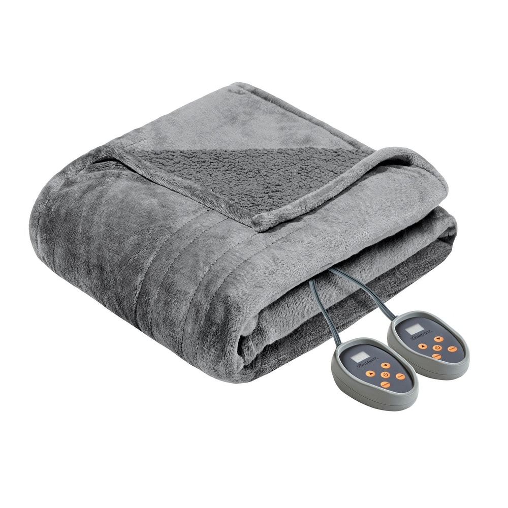 Beautyrest Heated Microlight to Berber Blanket