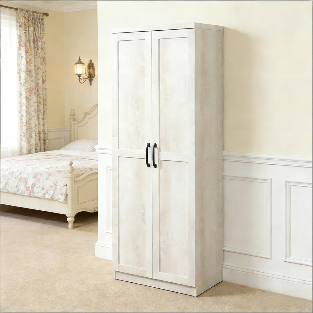 Sturdy Double Door Storage Cabinet Kitchen Pantry Cabinet