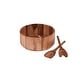preview thumbnail 1 of 1, Extra-Large Salad Bowl with Servers 3 Piece