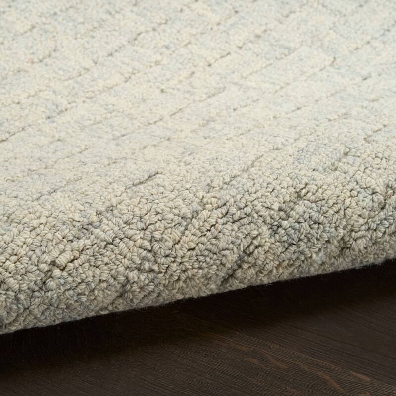 DKNY Pure Grids Indoor only Geometric Area Rug