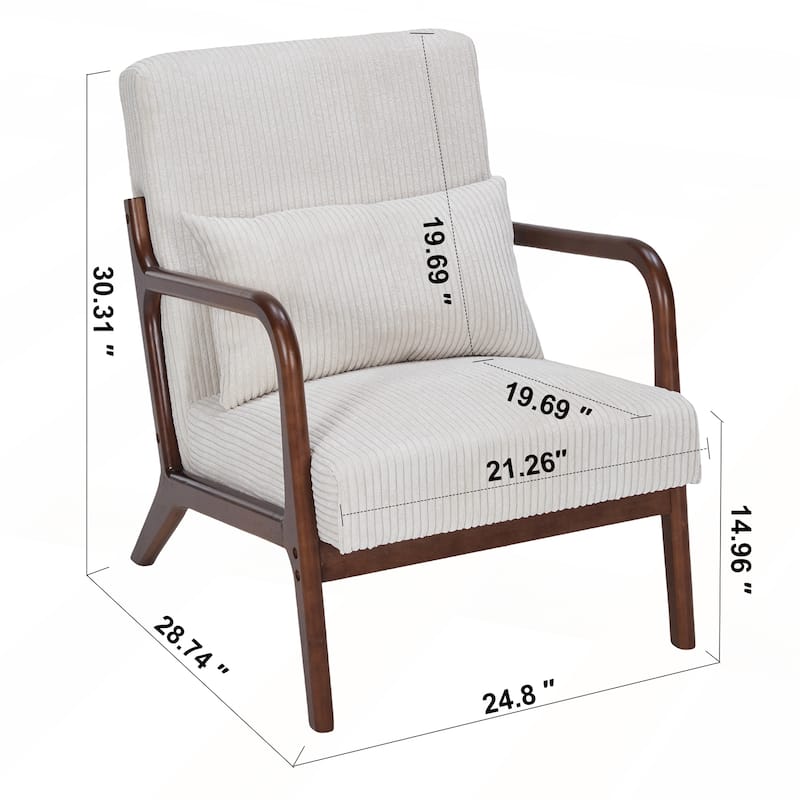 Mid-Century Modern Accent Chair
