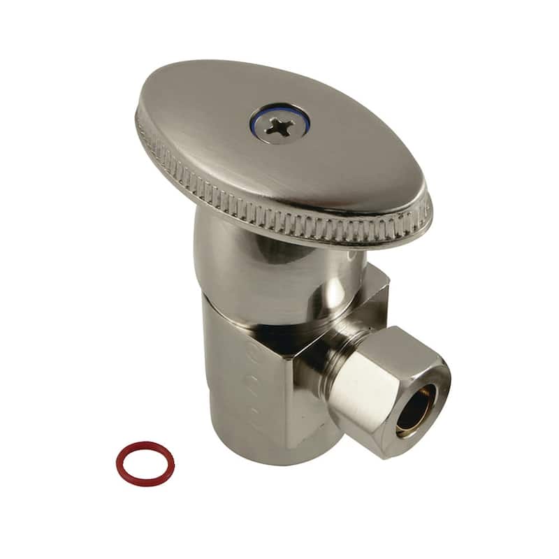 Kingston Brass Anti-Seize Deluxe Quarter Turn Ceramic Disc Cartridge - Brushed Nickel