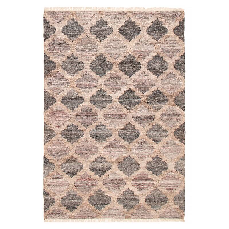 Ankara FW Taupe Kilim 5'3" x 8'0" - 5'3 x 8'0 - Taupe - 5'3 x 8'0