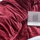 preview thumbnail 4 of 2, Touchy Feely - Coma Inducer® Oversized Comforter Set - Velvety Cabernet