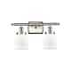 Option Brushed Satin Nickel / Matte White