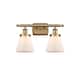 Option Brushed Brass / Matte White