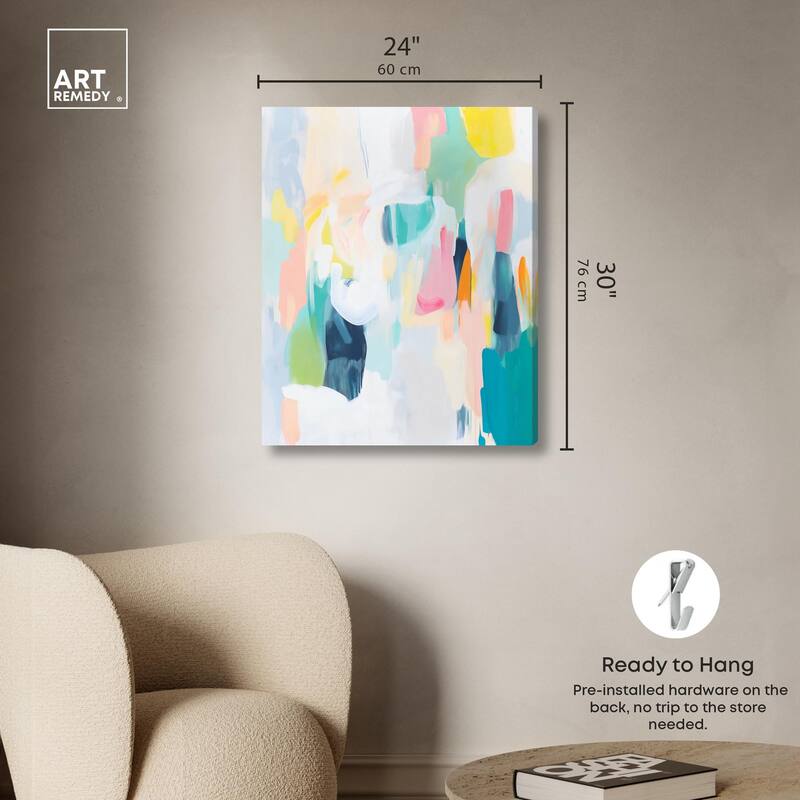 Layered Lush I Canvas by Art Remedy, Gallery Wrapped