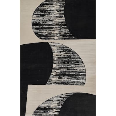 Momeni Xander Polyester Geometric Area Rug