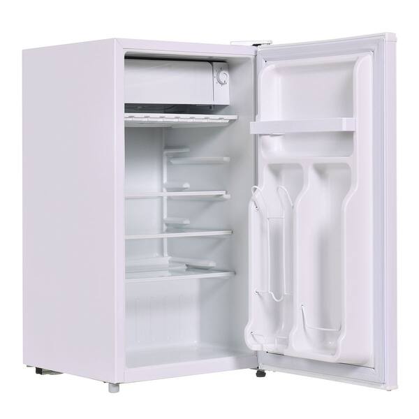 Shop Costway Stainless Steel Refrigerator Small Freezer Cooler
