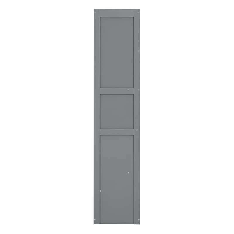 Full Size Murphy Bed Wall Bed with Shelves