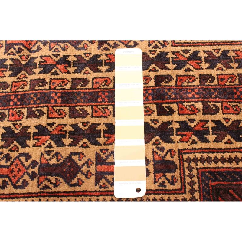 ECARPETGALLERY Hand-knotted Teimani Tan Wool Rug - 3'1 x 4'8