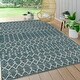 preview thumbnail 4 of 179, JONATHAN Y Trebol Moroccan Geometric Textured Weave Indoor/Outdoor Area Rug