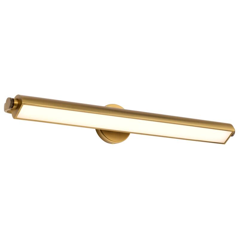 Auden 36 Inch LED Vanity 3 CCT Selectable Vintage Brass Finish Acrylic Lens - Vintage Brass