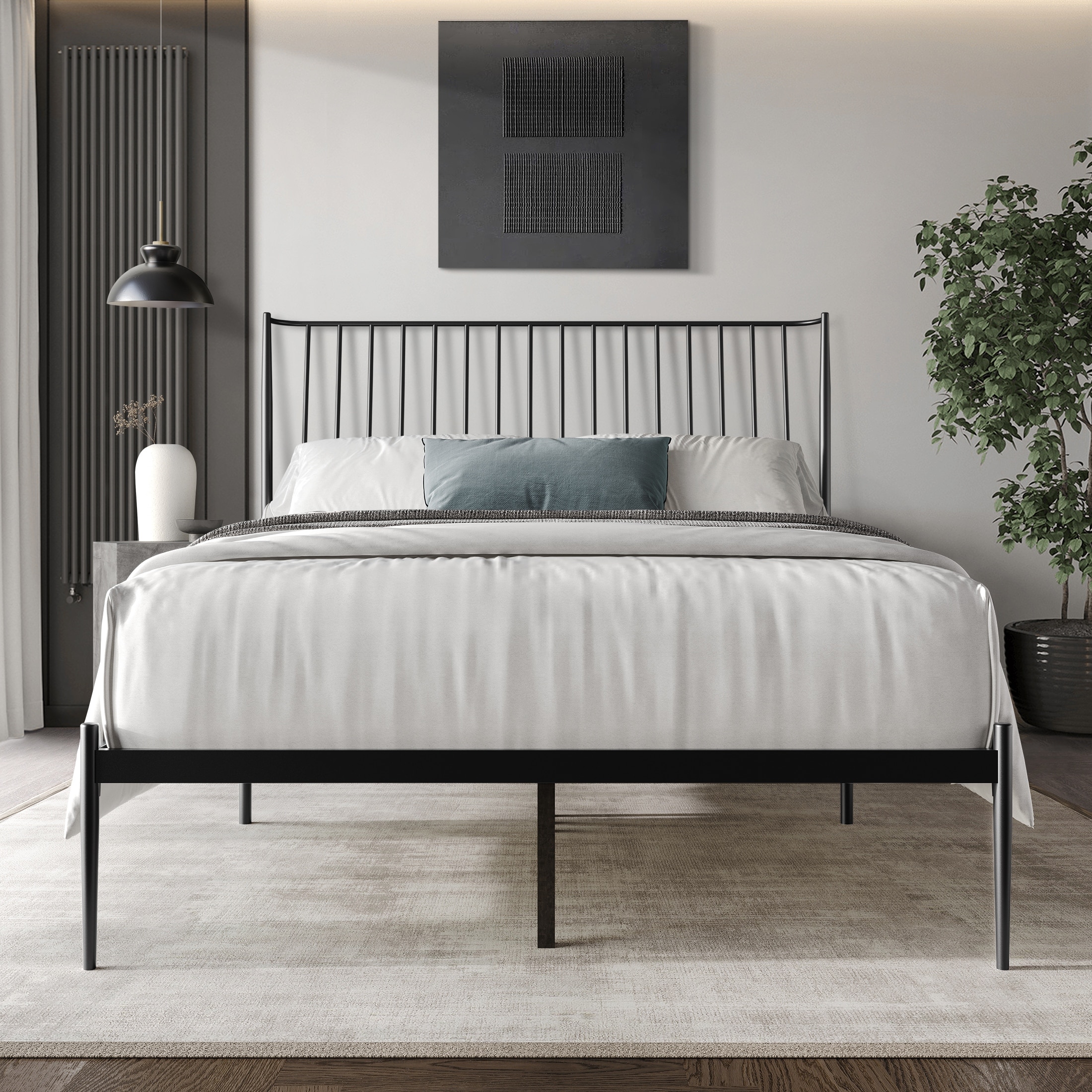 CraftPorch Elegance Metal Platform Bed