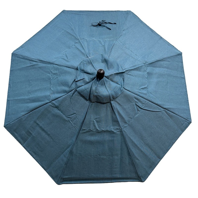Tropishade 7.5' Market Umbrella with Sunbrella 15000-05 Spotlight Lagoon