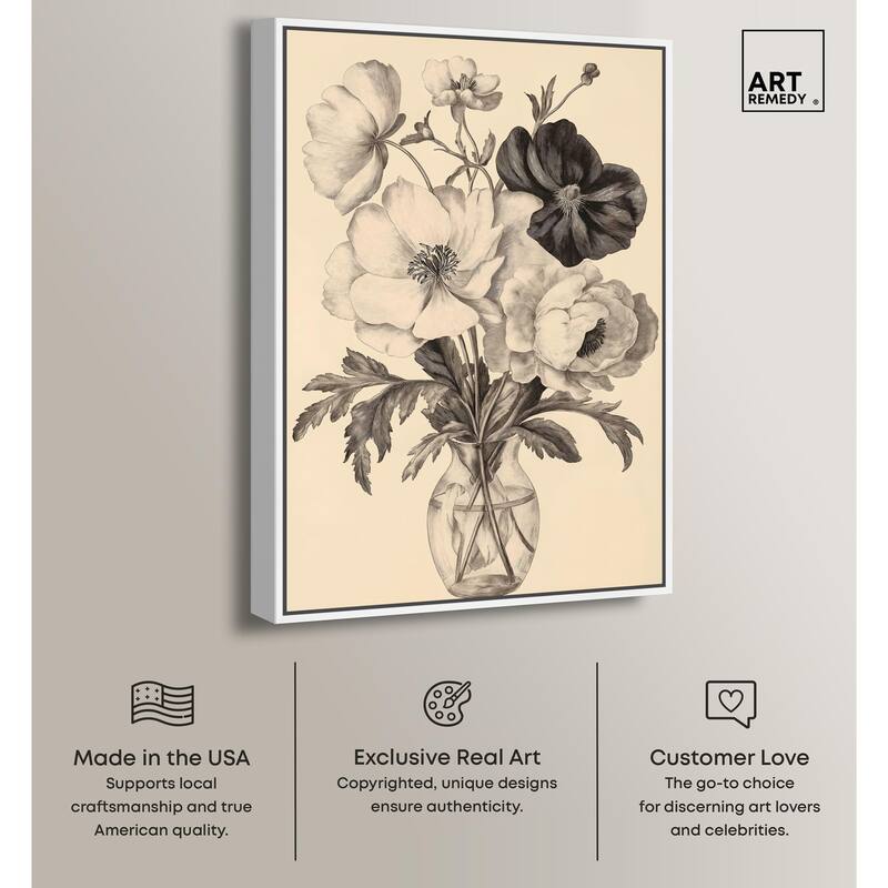 Herbarium's Hush II Canvas by Art Remedy