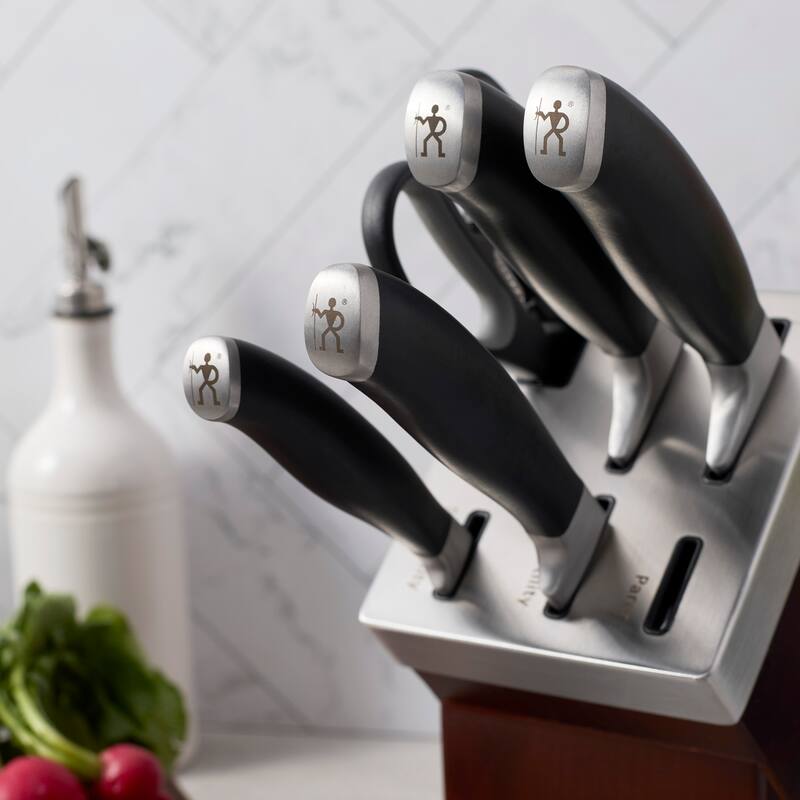 Henckels Elan 7-pc Self-Sharpening Knife Block Set