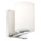 preview thumbnail 4 of 4, Oslo - 1 Light LED Wall Sconce & Vanity - Opal Glass.