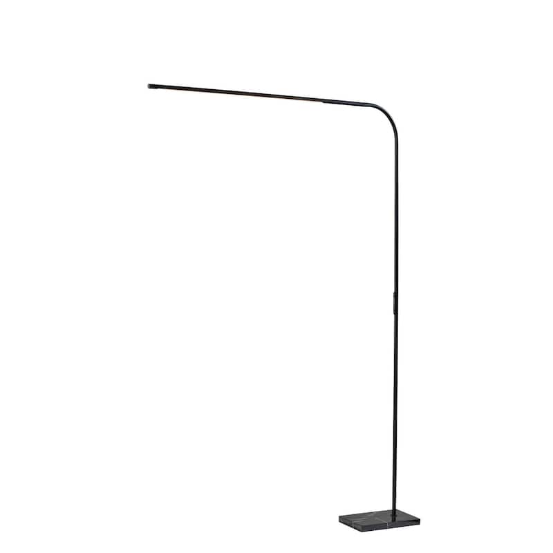 Cullen LED Arc Lamp w. Smart Switch - Black