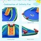 preview thumbnail 6 of 8, Costway Inflatable Bounce House Water Splash Pool Dual Slide Climbing