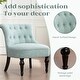 preview thumbnail 16 of 31, Tufted Upholstered Accent Chairs Set of 2