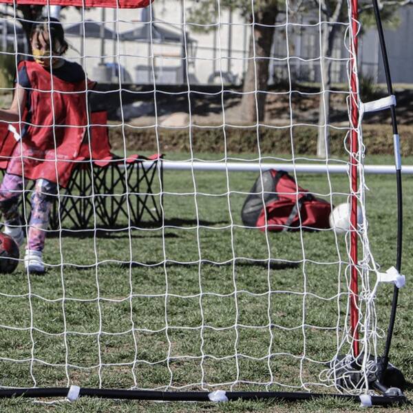 12x6 Ultra Light Weight Soccer Goal with Sandbags (New Design